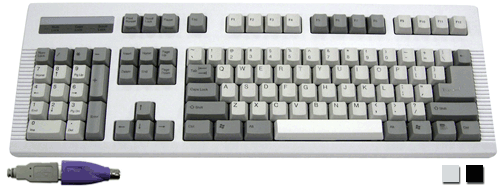 Un teclado para zurdos